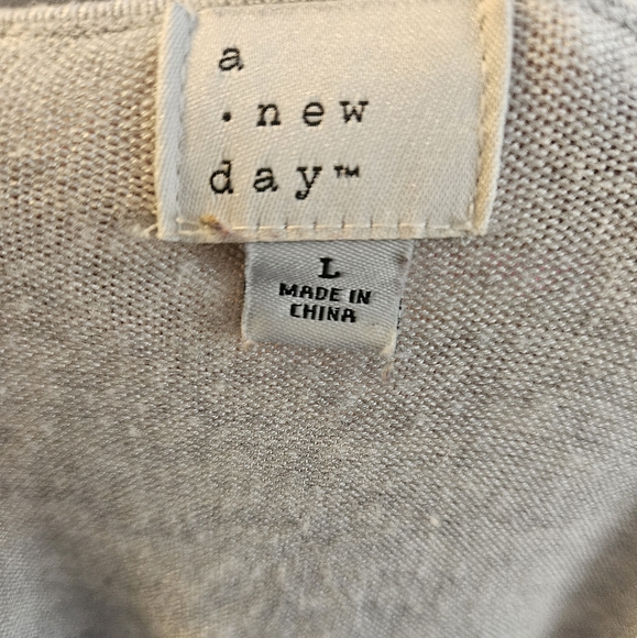 Large Grey Cardigan - Picture 2 of 3